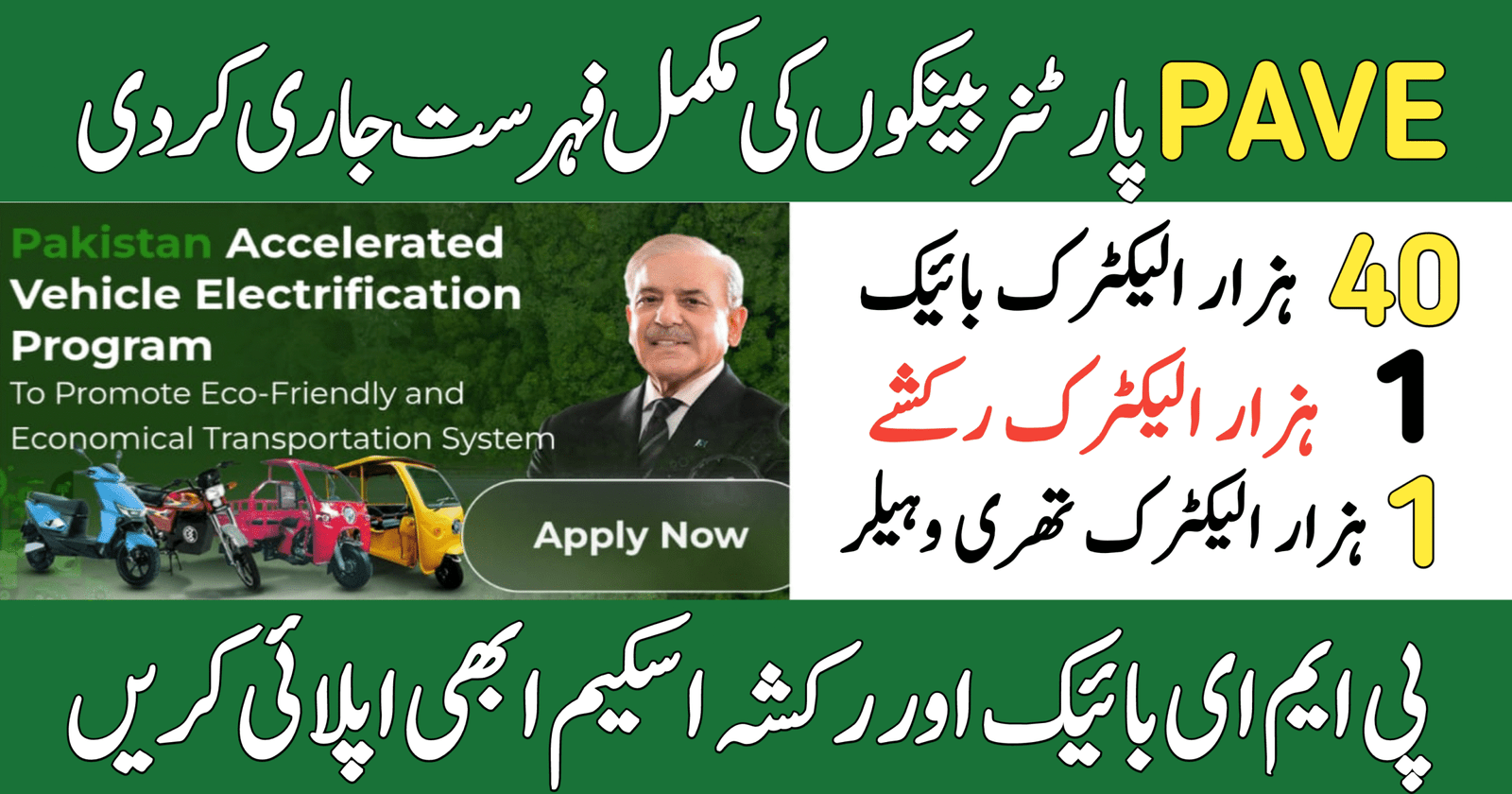 Complete PAVE EV Partner Banks List 2025