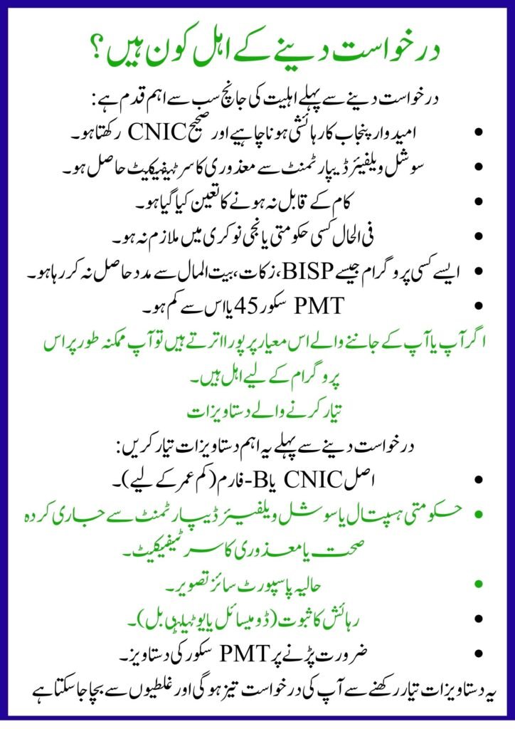 CM Punjab Himmat Card 
